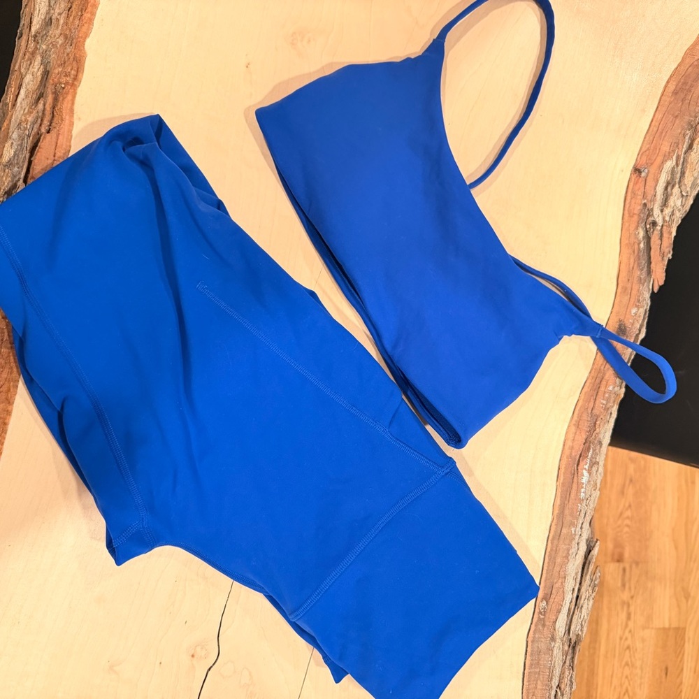 lululemon athletica Blue SET